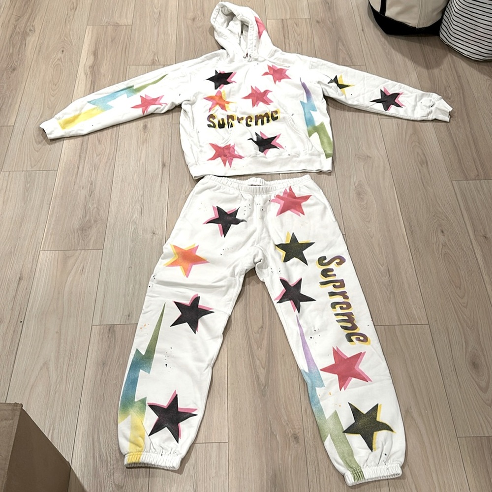 Supreme 2021 Gonz sweatshirt and sweatpants M/L